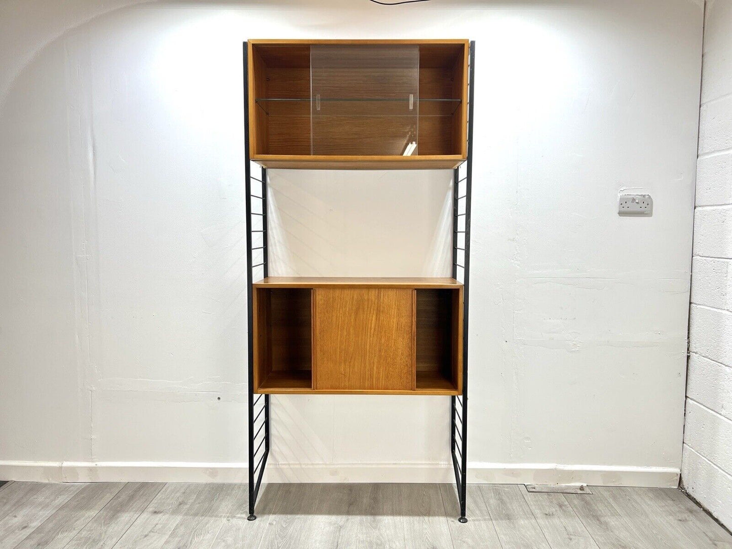 Staples Ladderax, Singular Bay Mid Century Modular Shelving