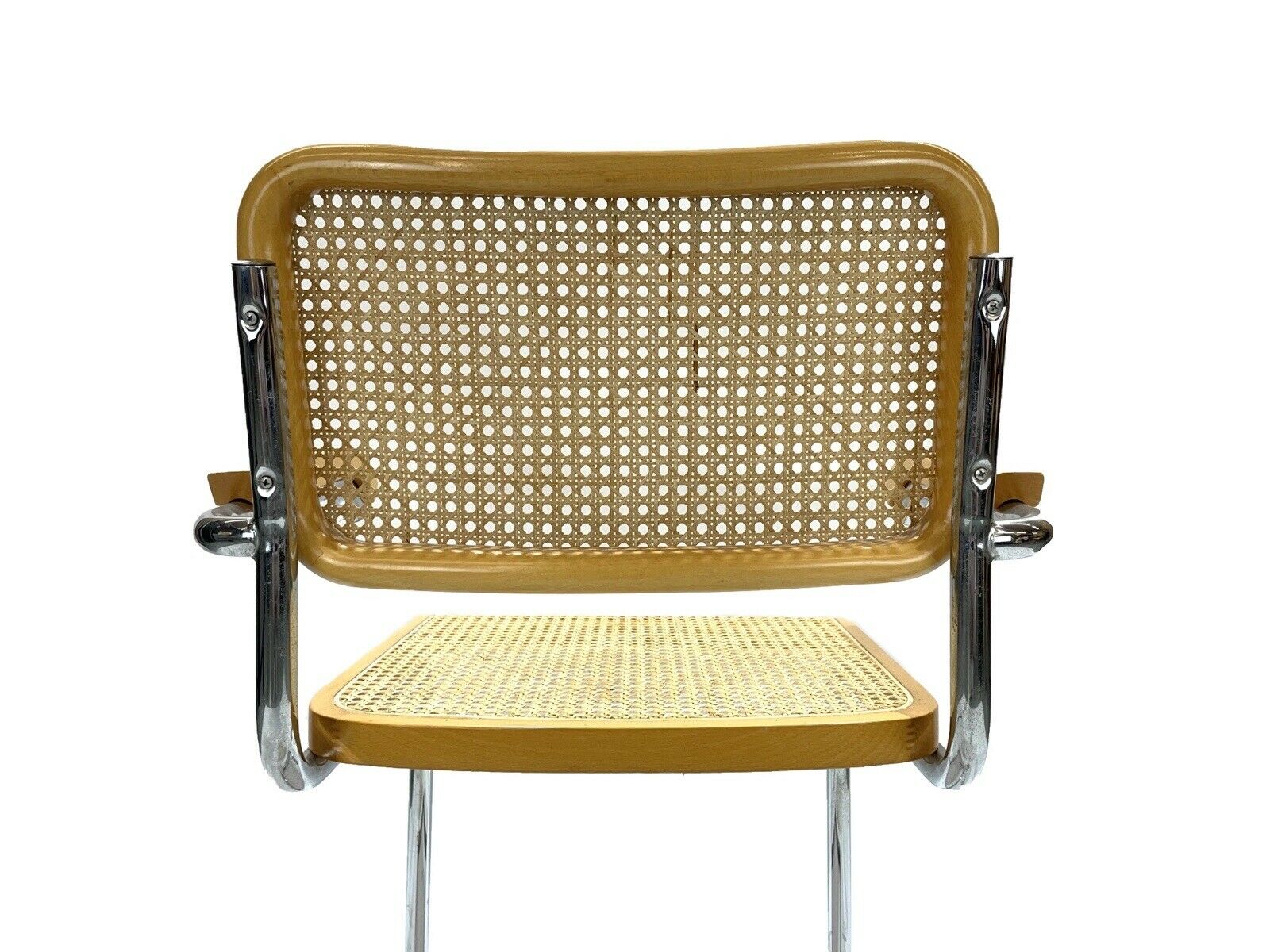 Set Of 3, Marcel Breuer - Cesca, B64 Style Chairs - Made In Italy