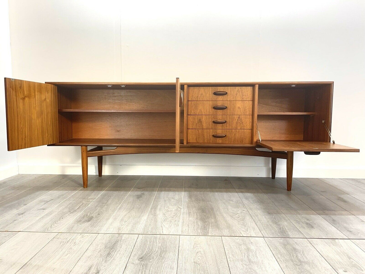 G Plan Brasilia, Mid Century Teak Sideboard / Credenza