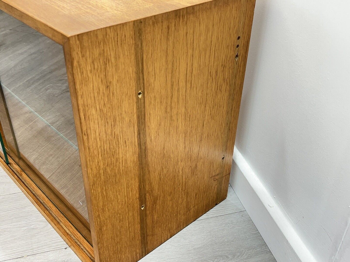 Staples Ladderax, Mid Century Glass Display Cabinet (Wide) - Modified for Robex