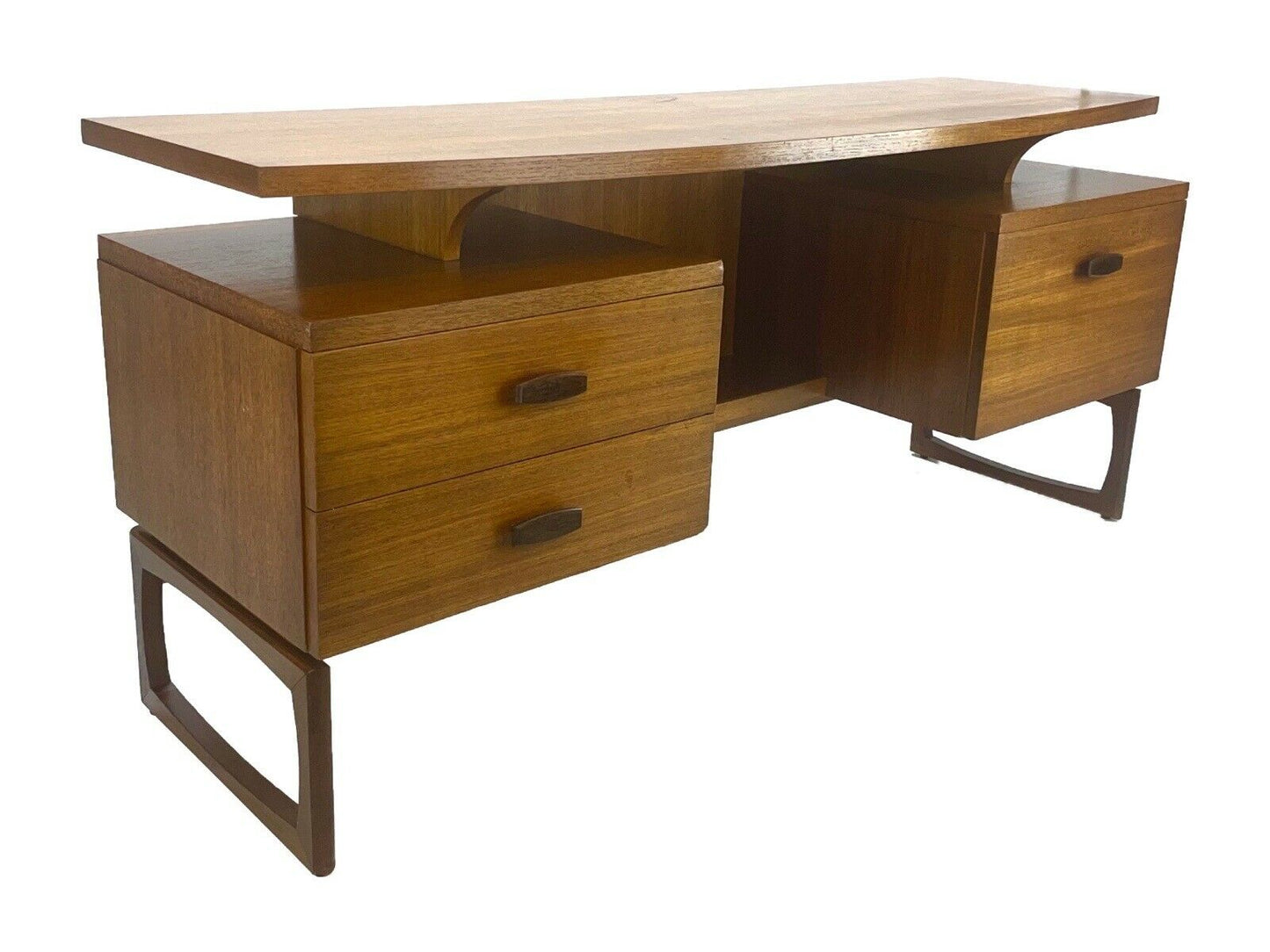 G Plan Quadrille, Mid Century Modern Teak Desk