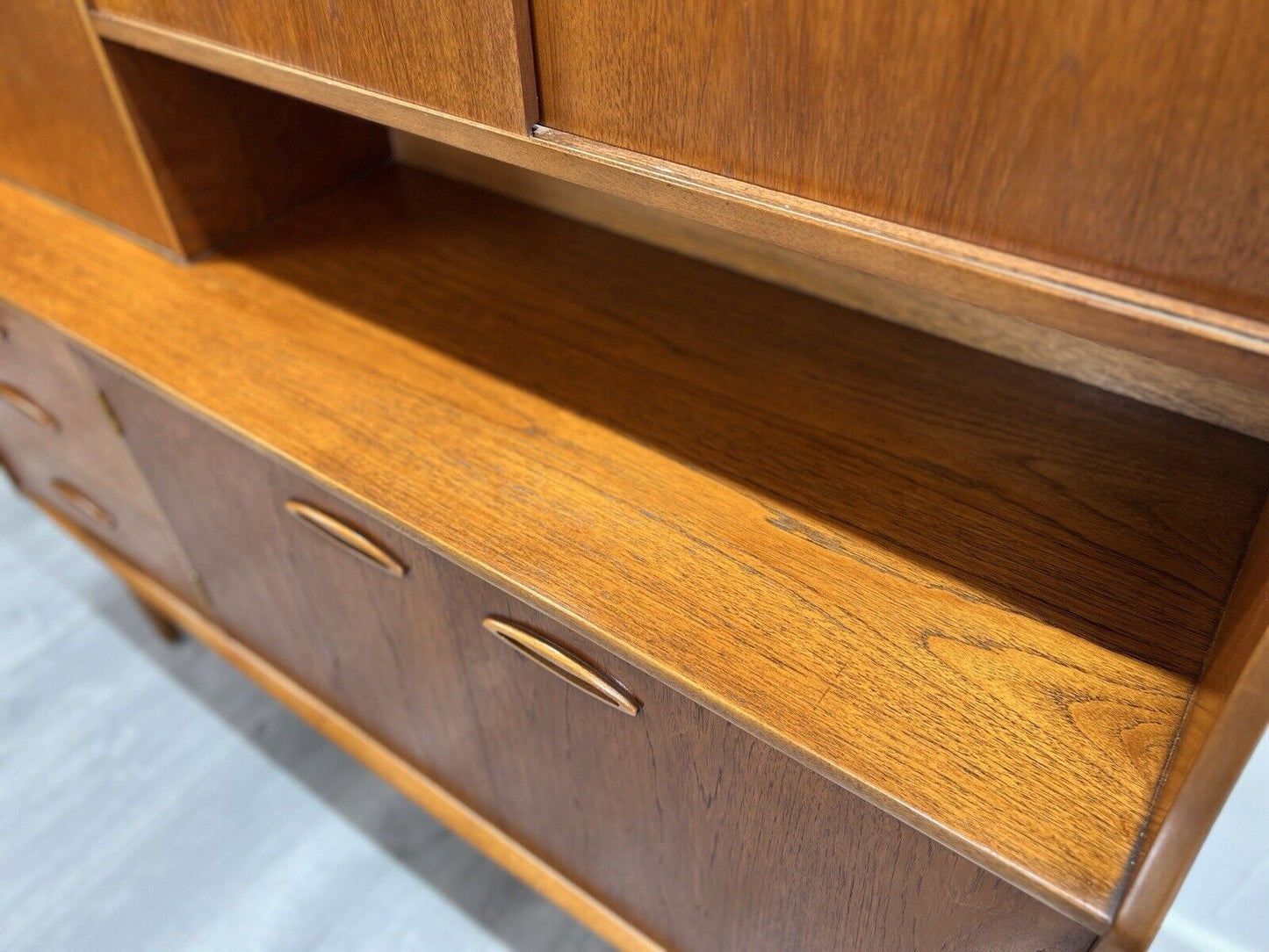 Jentique, Vintage Teak Highboard / High Sideboard