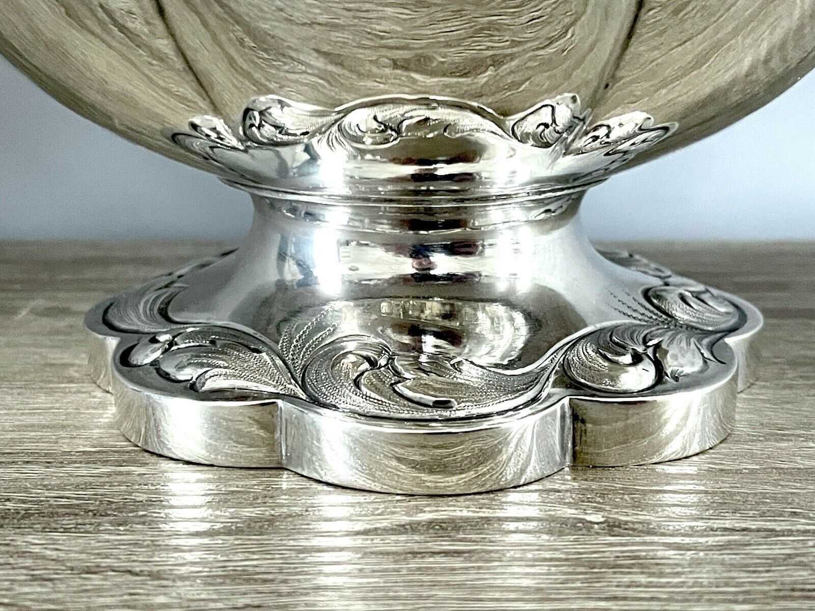 Silver Ornate Teapot By Samuel Haynes & Dudley Carter, London 1847 - 984g