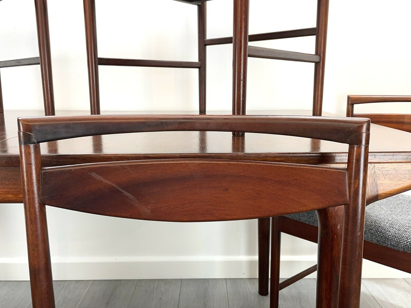 Mid Century, Mcintosh Dining Table and 6 Chairs