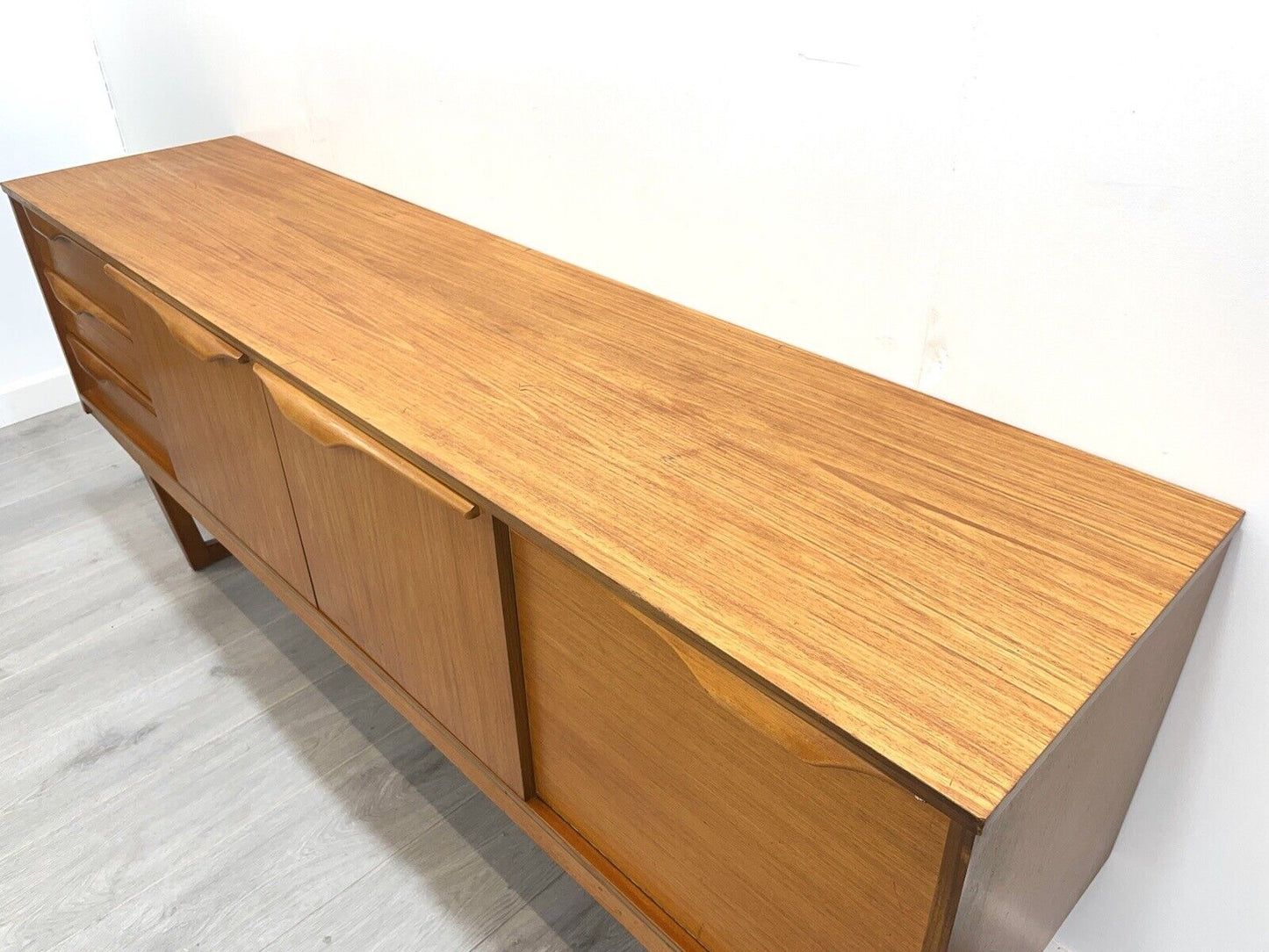 A Mid Century, Vintage Veneered Sideboard in The Dunvegan Style