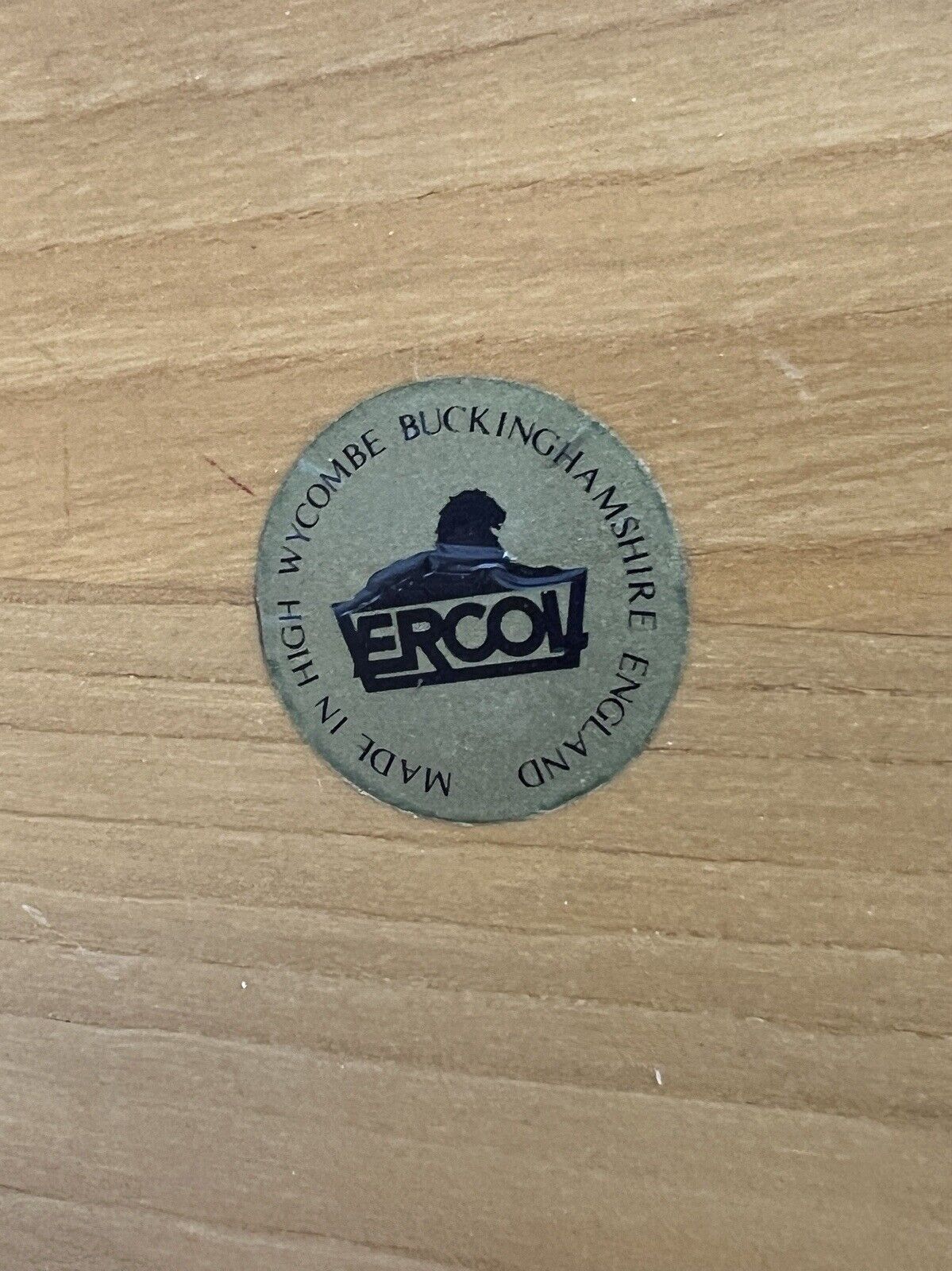 Ercol Model 459, Mid Century Elm Coffee Table with Magazine Rack