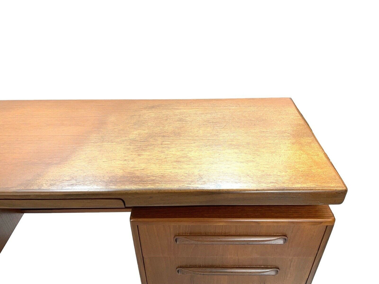G Plan Fresco, Mid-Century Modern, Teak Desk - V.B. Wilkins