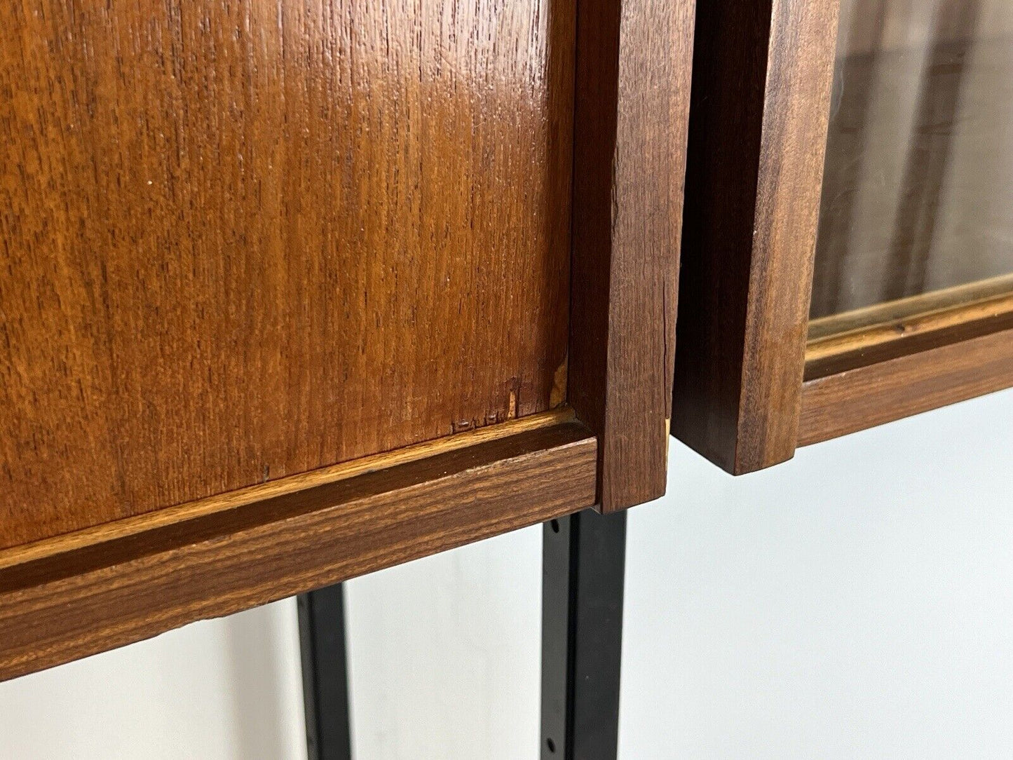 Interflex, Mid Century Modular Teak and Formica Shelving Unit