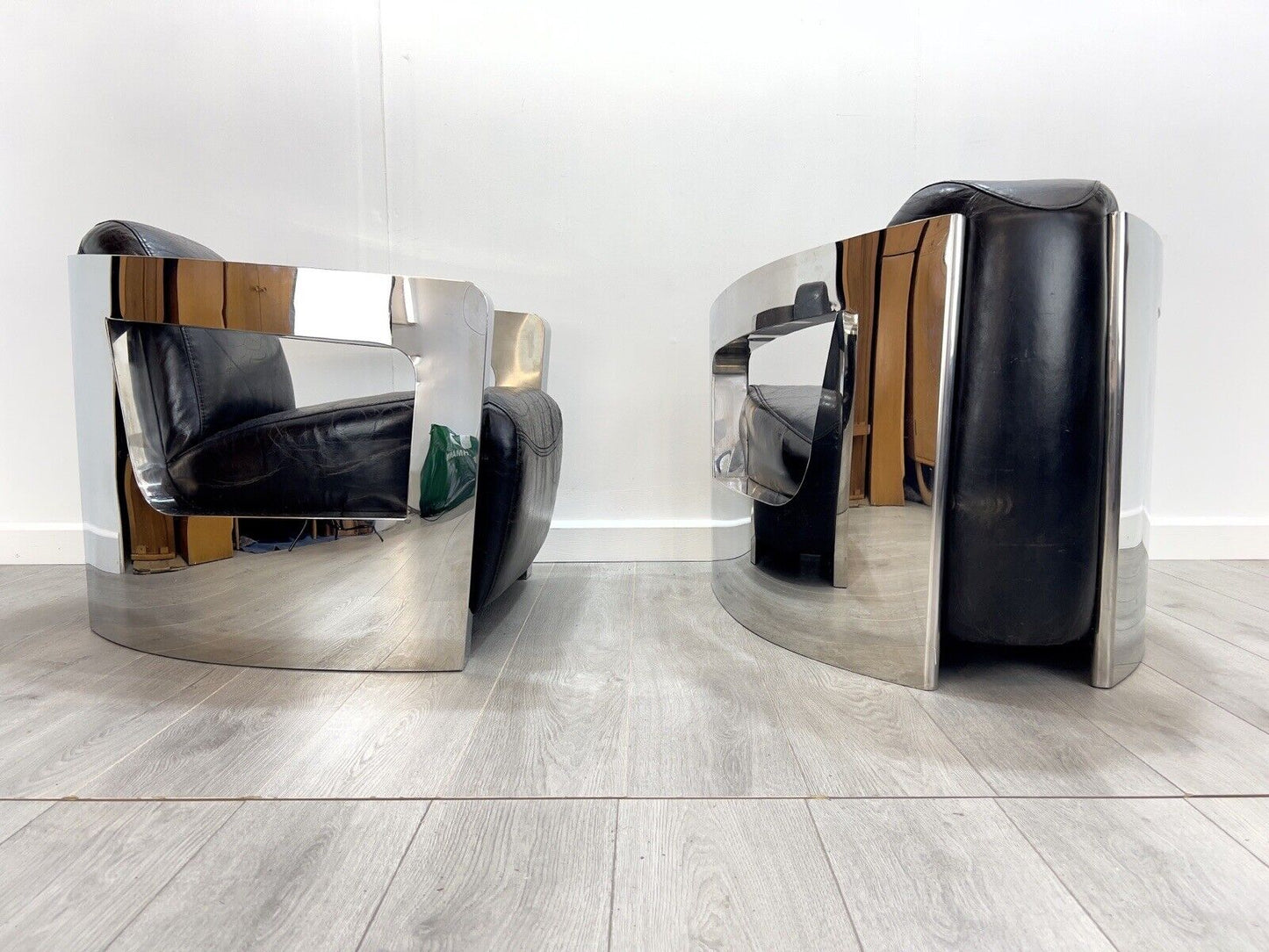 Pair of Timothy Oulton, Halo Mars MK1 Chairs