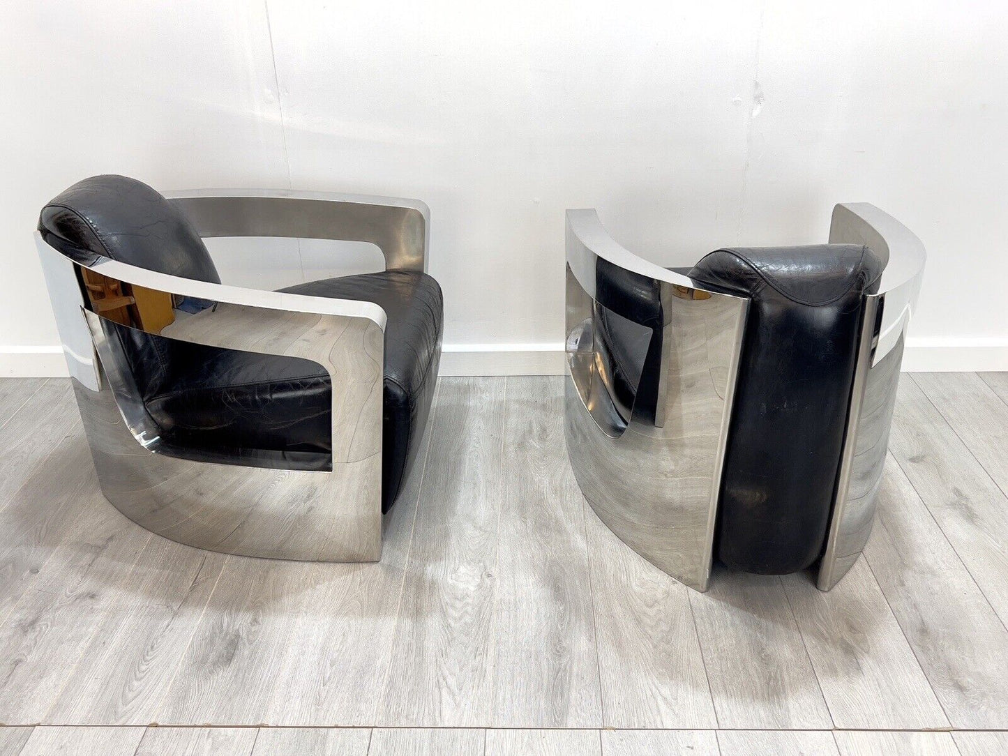 Pair of Timothy Oulton, Halo Mars MK1 Chairs