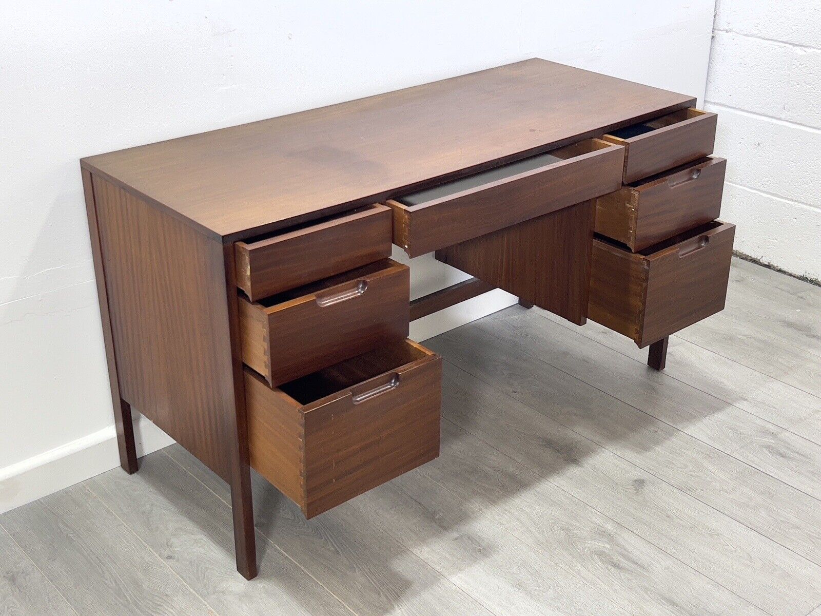 Richard Hornby for Fyne Ladye, Mid Century Afromosia Desk