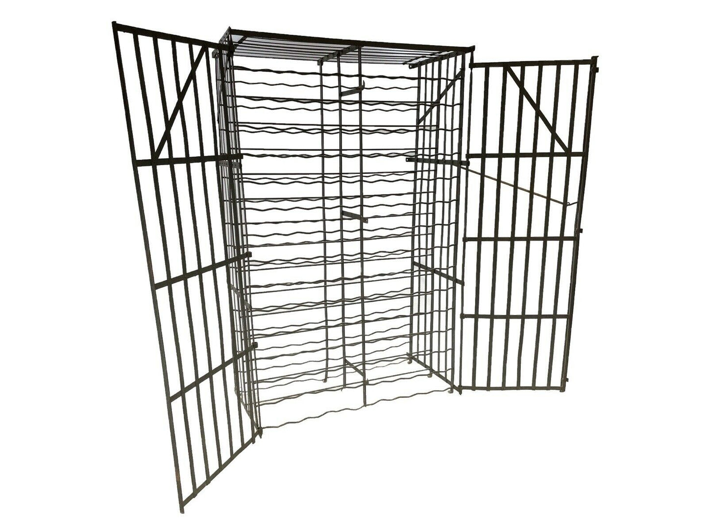 Early 20th Century, Wrought Iron French Wine Rack / Cage