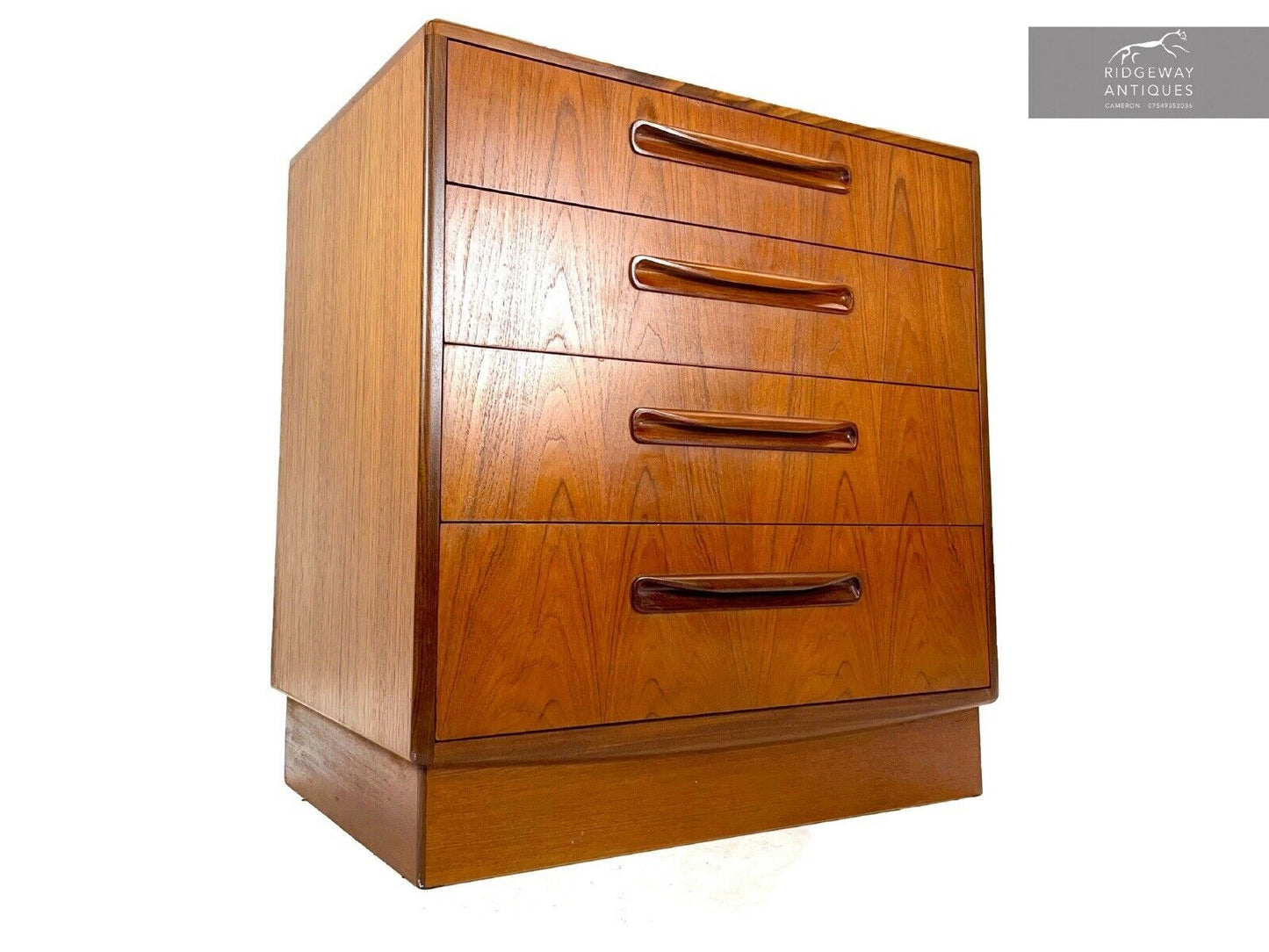 G Plan Fresco, Mid Century Modern, Chest Of 4 Drawers