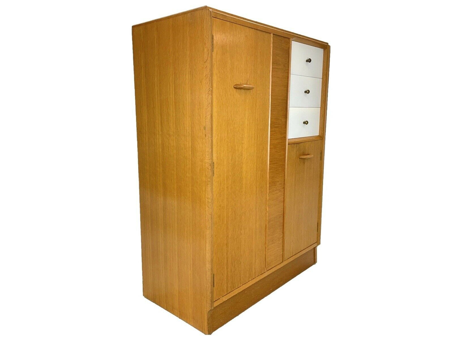 G Plan / E Gomme - China White Gents Wardrobe / Compactum