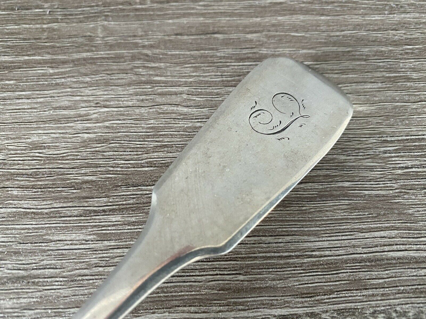 Silver Table Spoon By Robert Jones & Joshua William, Exeter 1850