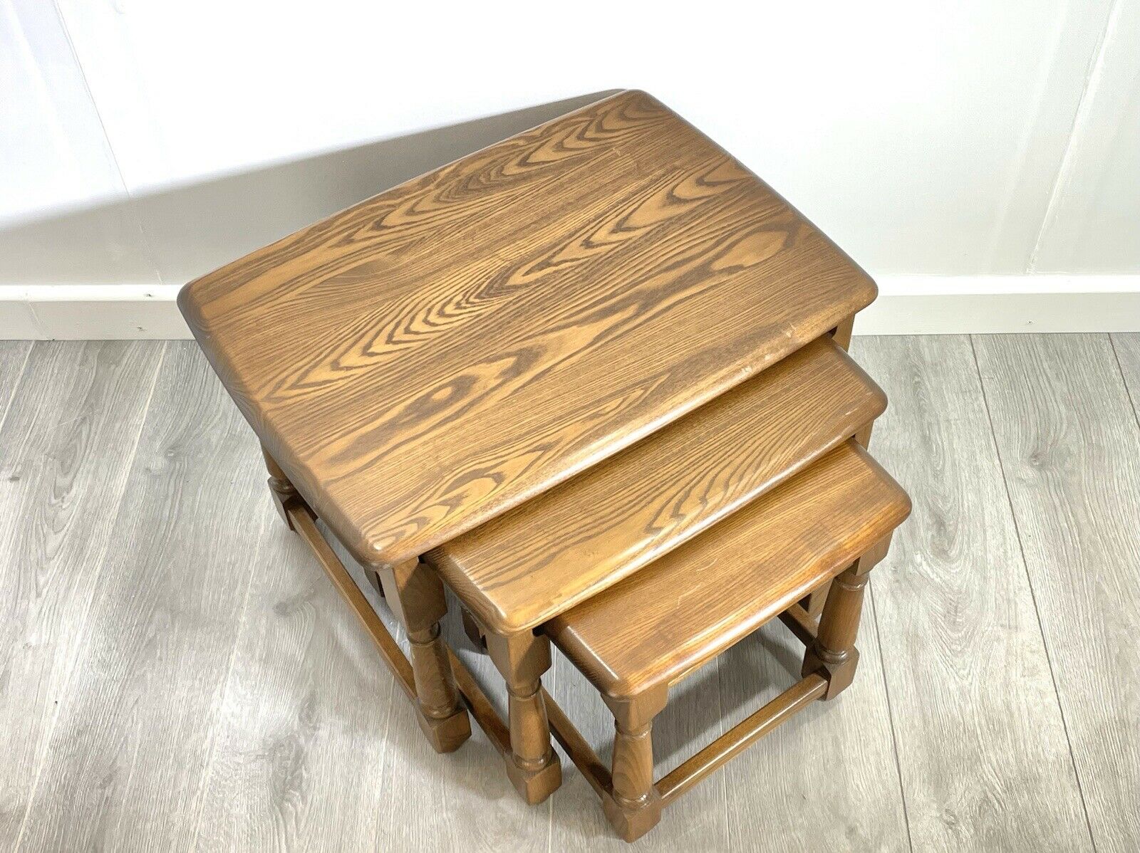 Ercol Old Colonial, Vintage Nest of Tables