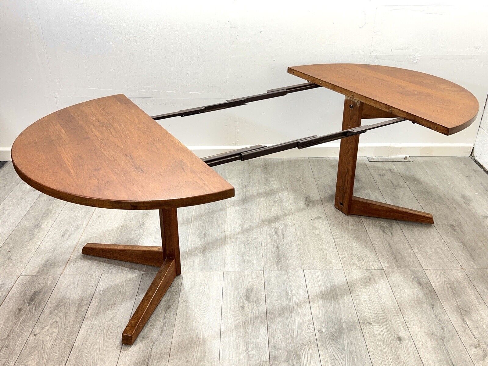 CJ Rosengaarden, Mid Century Danish Teak Extending Dining Table