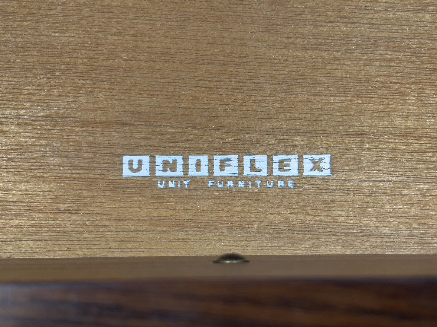 Peter Hayward for Uniflex, Mid Century, Walnut Chest of Drawers