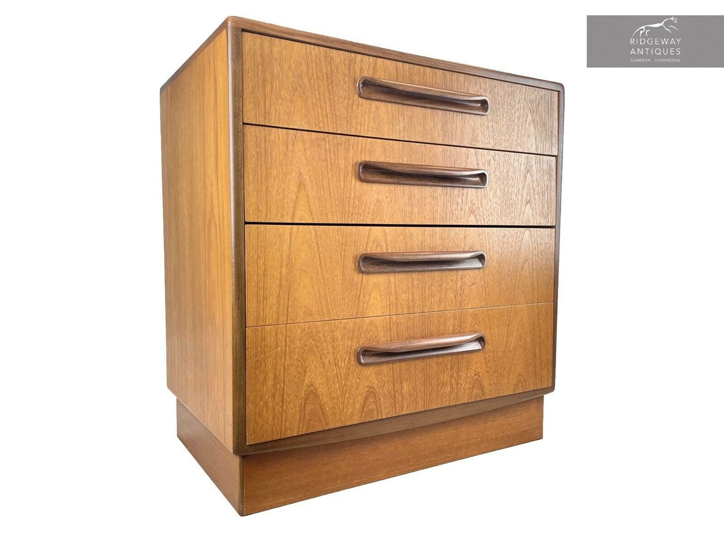 G Plan Fresco, MCM / Retro Teak Chest Of 4 Drawers
