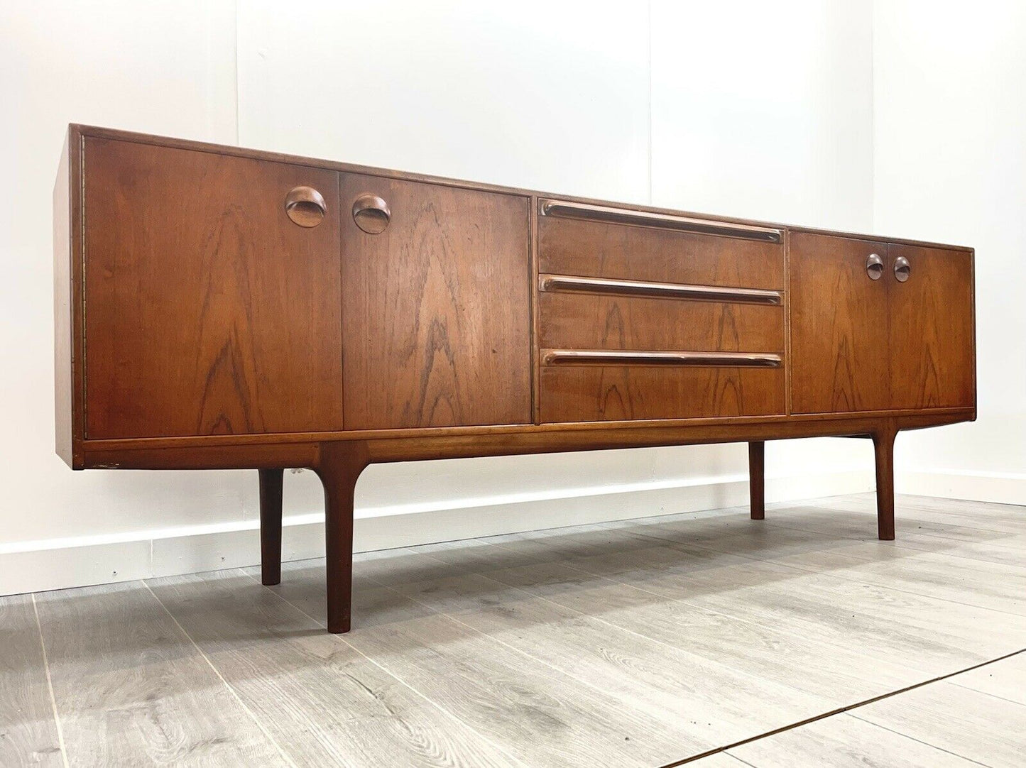 Mcintosh Dunfermline, Mid Century Dark Sideboard