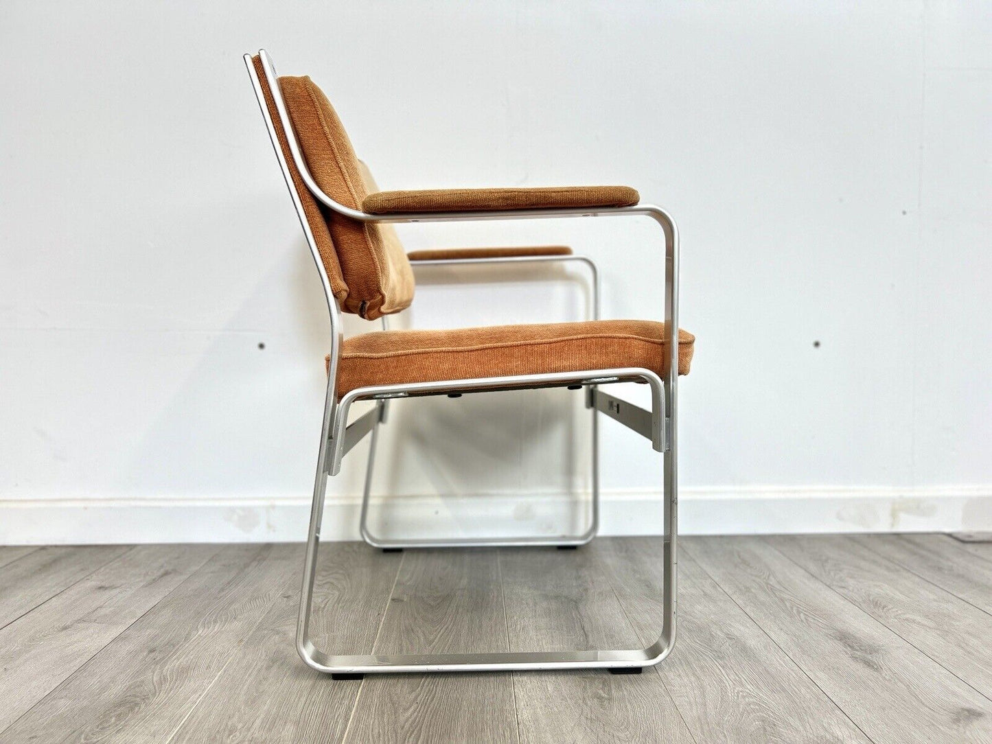 J. O. Carlsson Mondo, Corduroy & Aluminium Club / Lounge Chair