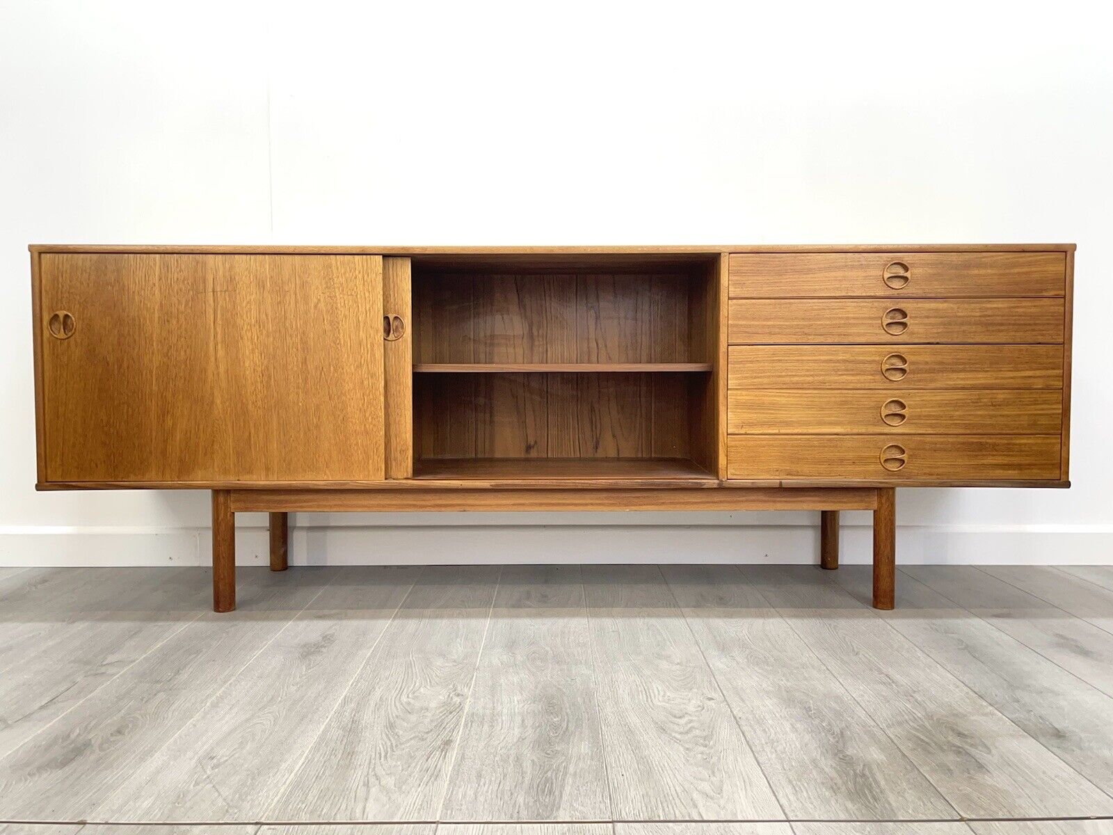 A Rare Vanson, Long Mid Century Sideboard