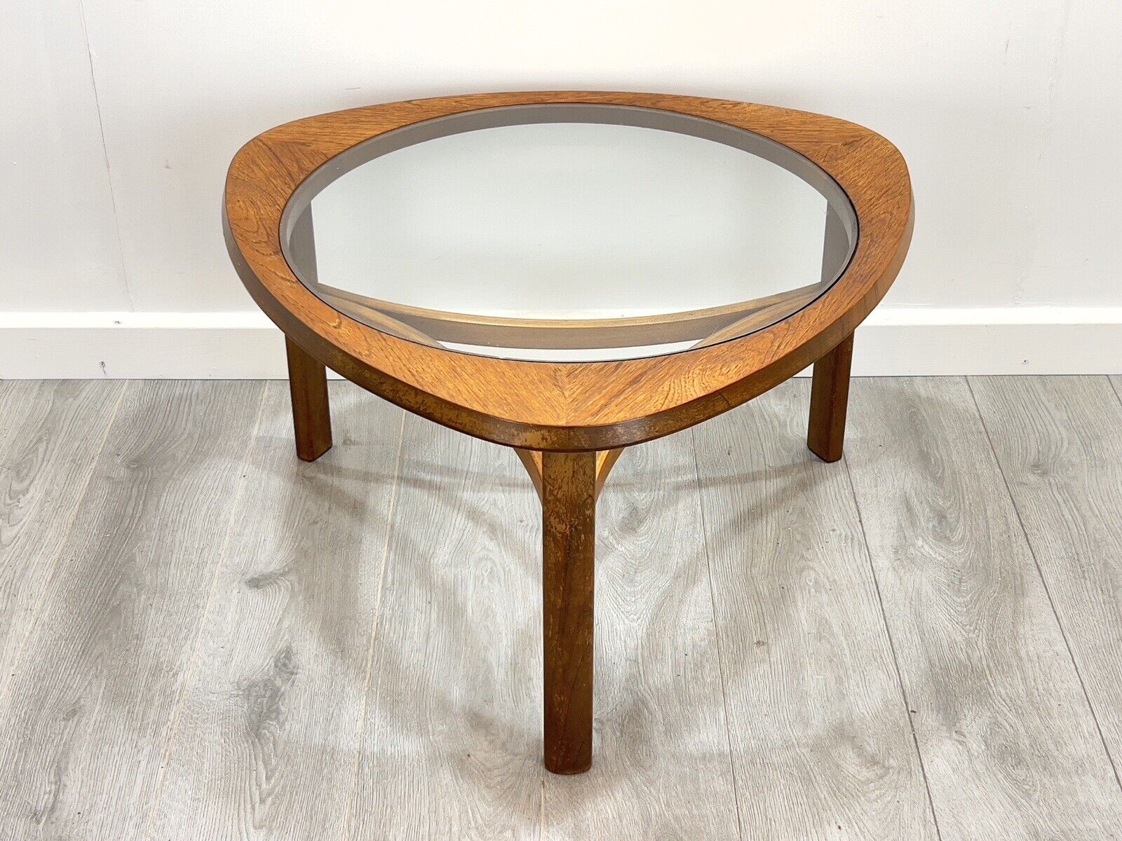 Nathan, Teak and Glass Mid Century Coffee Table