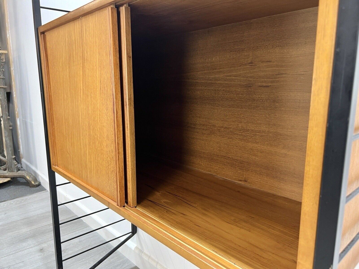 Staples Ladderax, Singular Bay Mid Century Modular Shelving