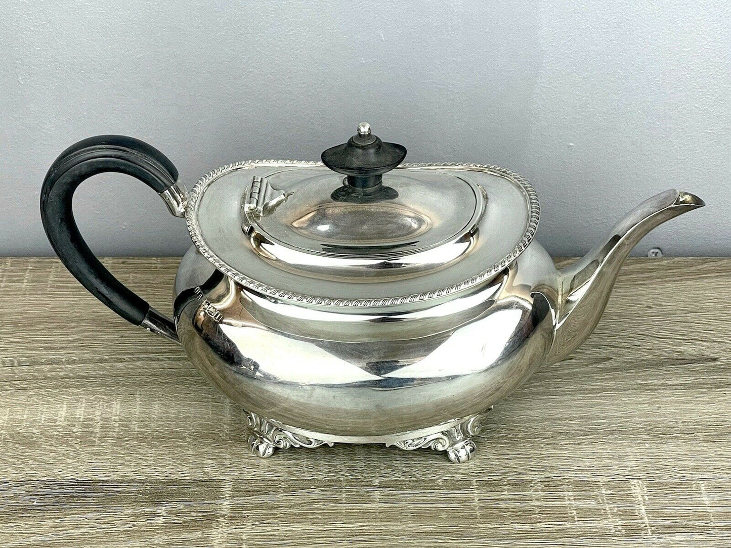 Silver 4 Piece Tea Set By Atkin Brothers, Sheffield 1927 - 1,848g