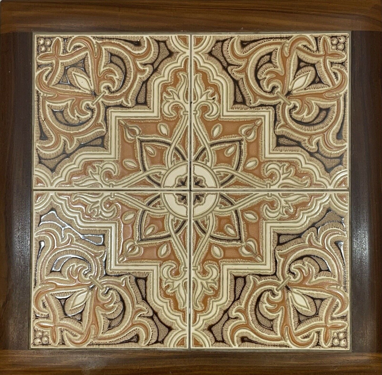 G Plan Astro, Nest of 3 Teak Tiled Tables