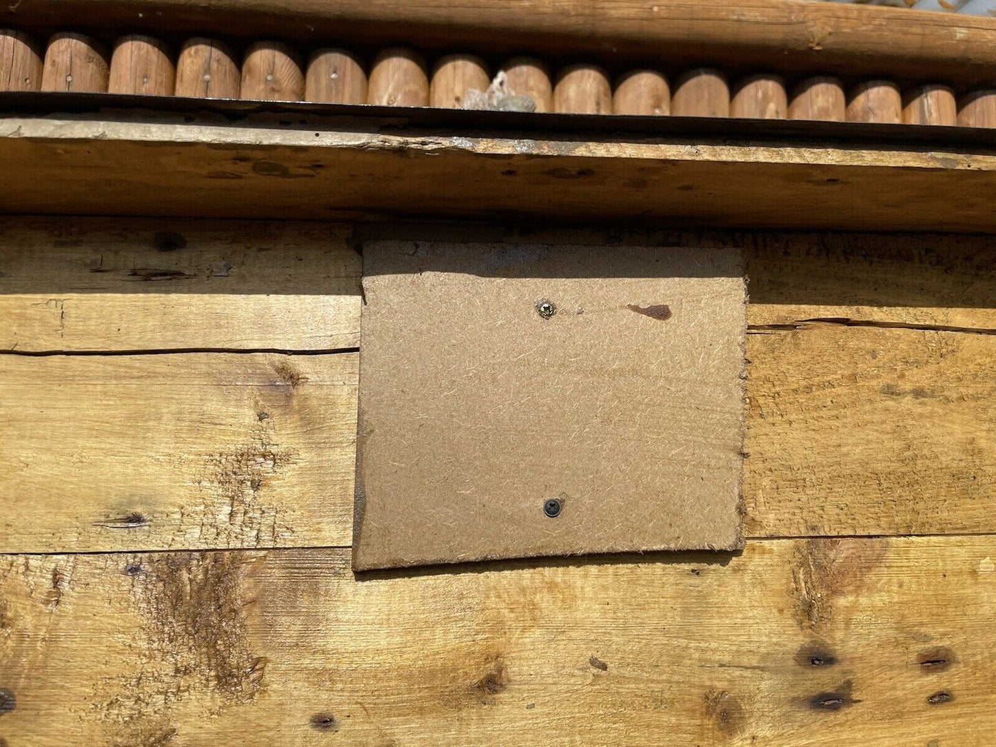 Antique Flat Top Trunk / Chest