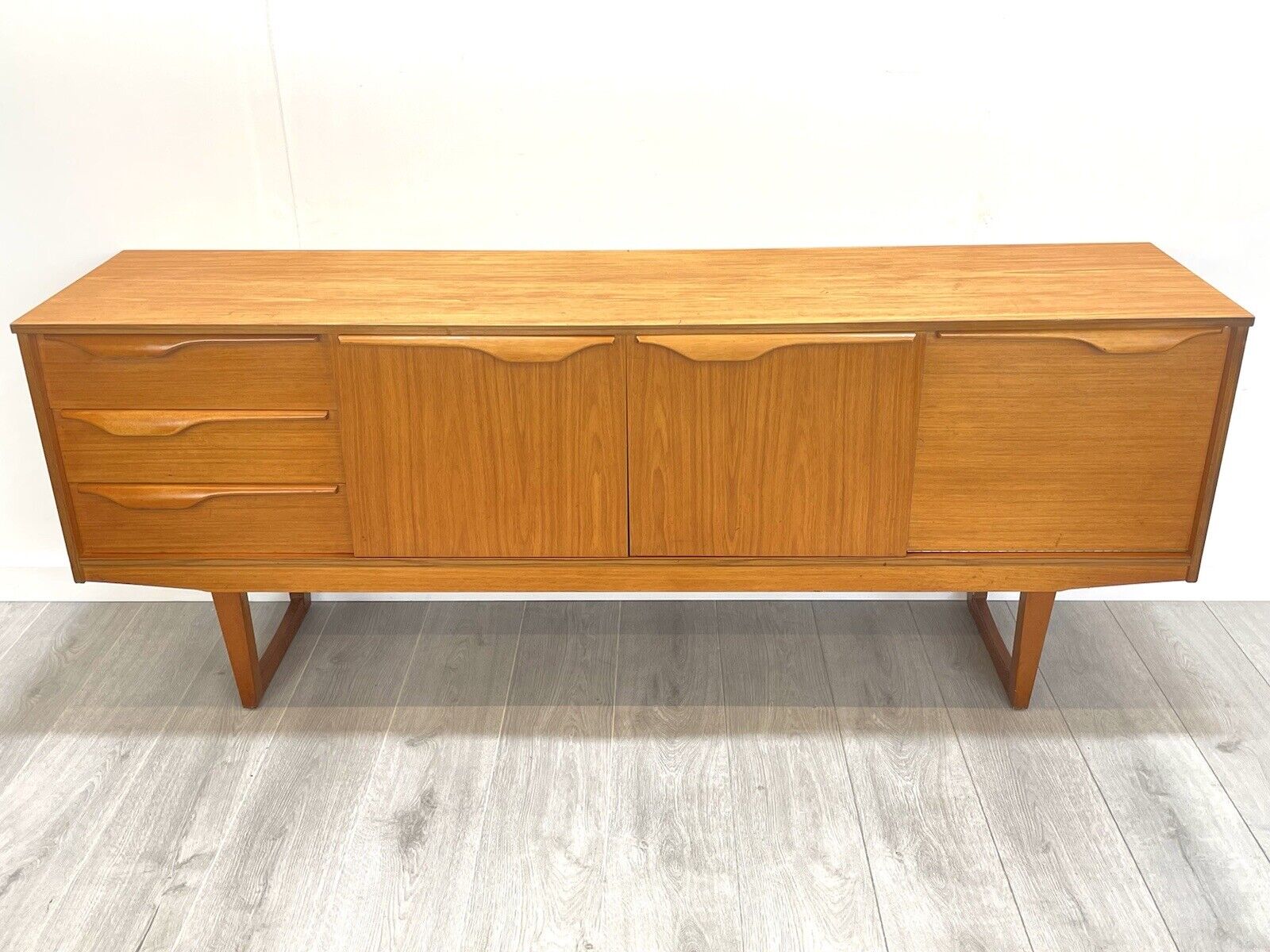 A Mid Century, Vintage Veneered Sideboard  in The Dunvegan Style
