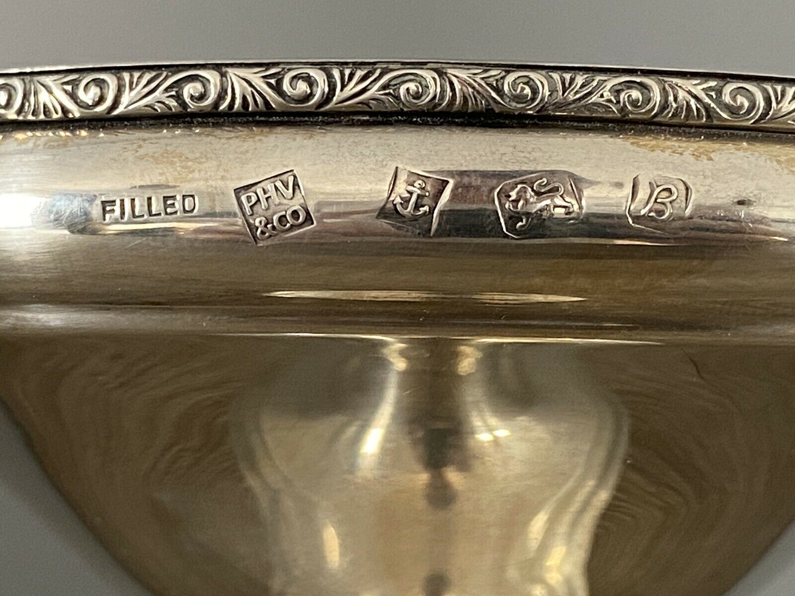 Silver Tazza By P.H. Vogel & Co., Birmingham 1976