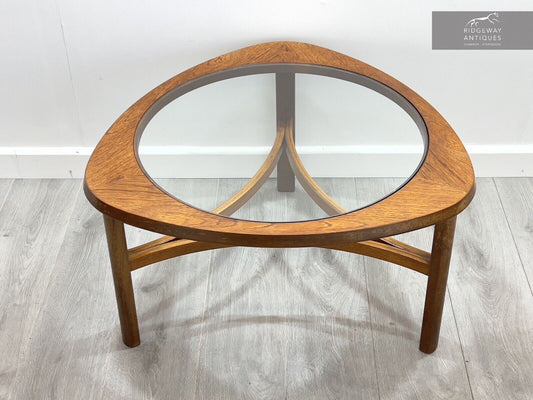 Nathan, Teak and Glass Mid Century Coffee Table