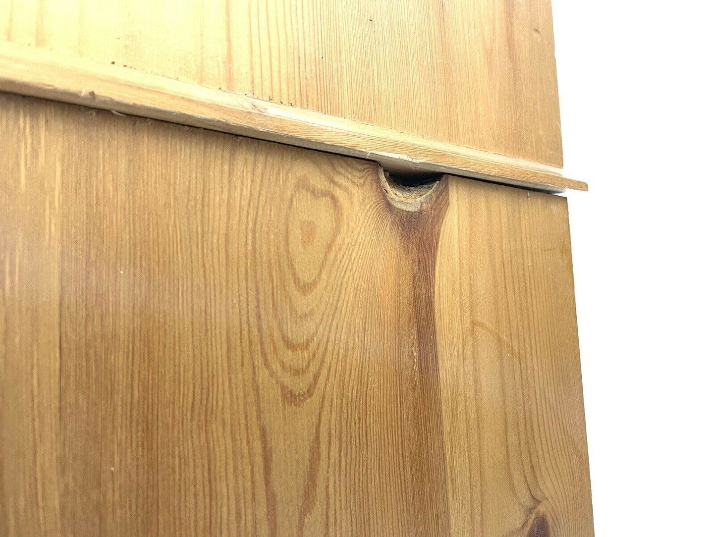 Vintage, Pine Double Pedestal Desk