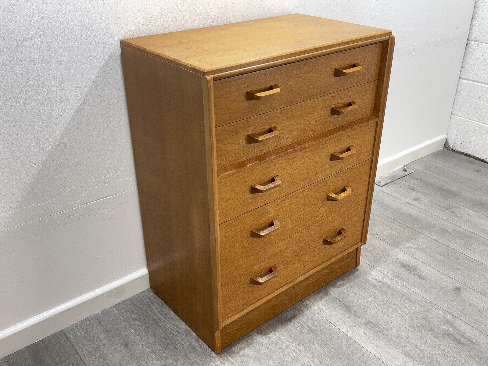G Plan / E Gomme Brandon, Mid Century 5 Drawer Chest of Drawers