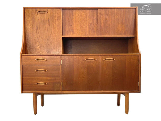 Jentique, MCM / Retro Teak Highboard / High Sideboard