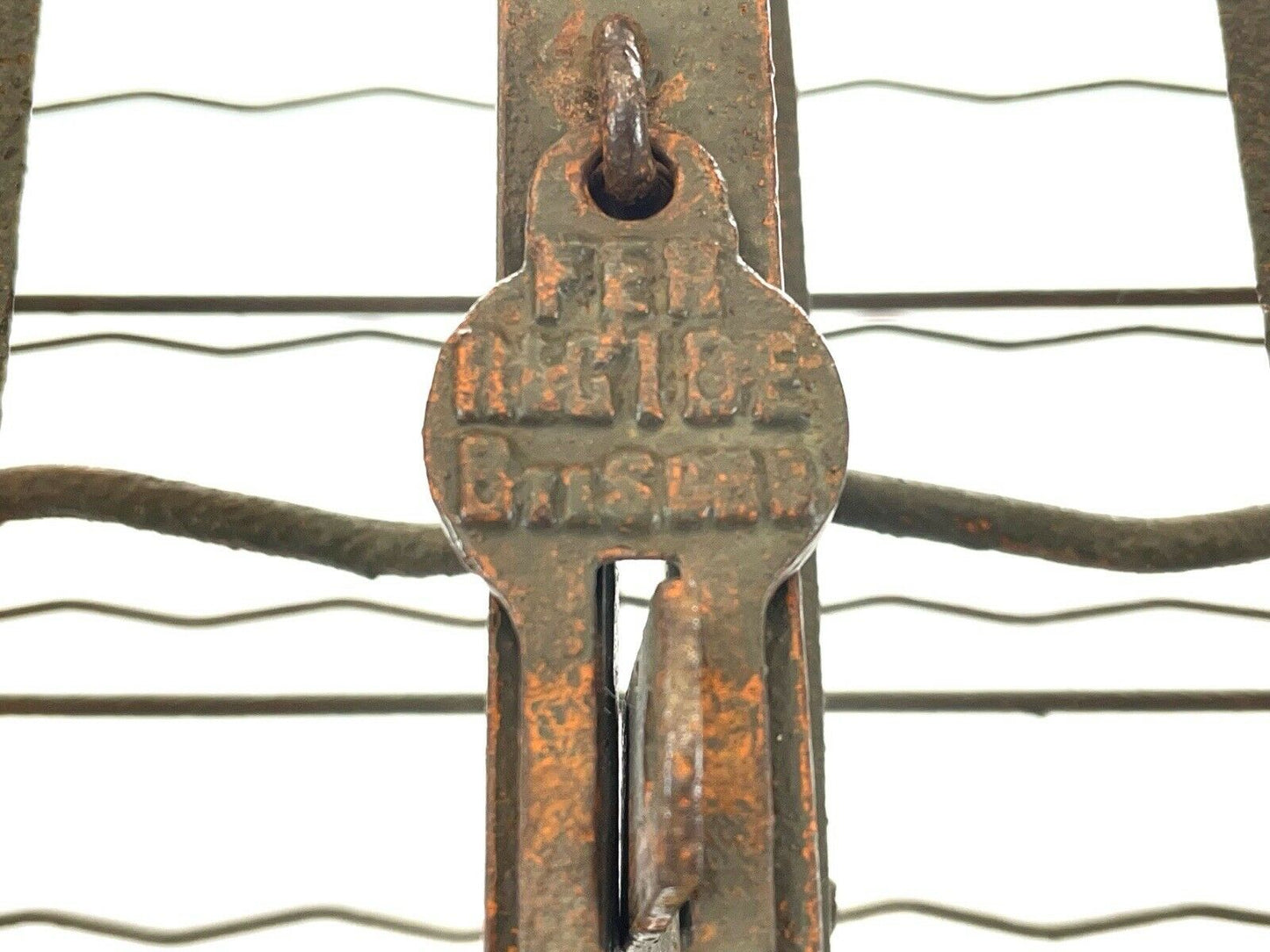 Early 20th Century, Wrought Iron French Wine Rack / Cage