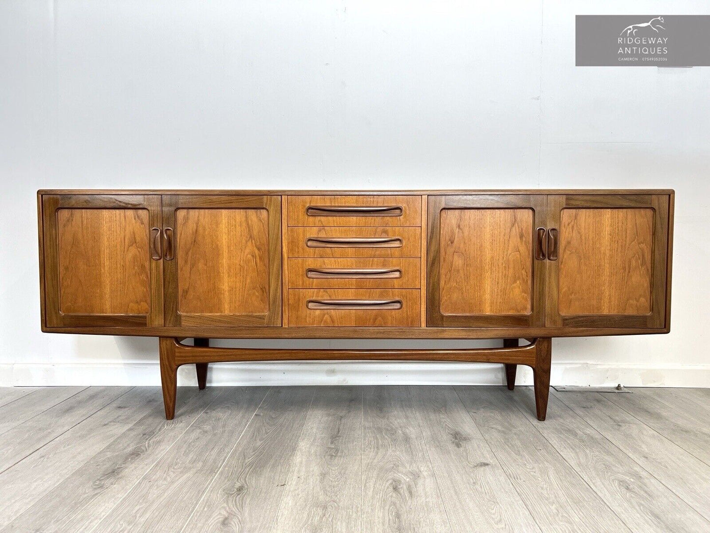 G Plan Fresco, Mid-Century, Long John Teak Sideboard