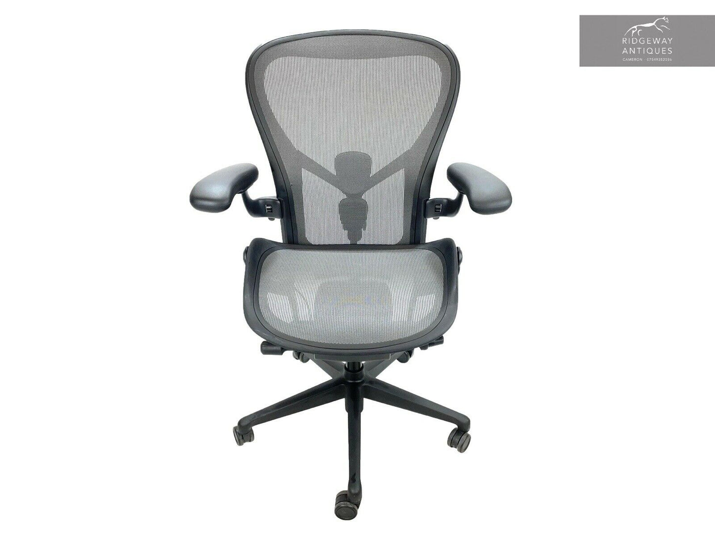 Herman Miller Aeron Gaming Chair, Size C - Black