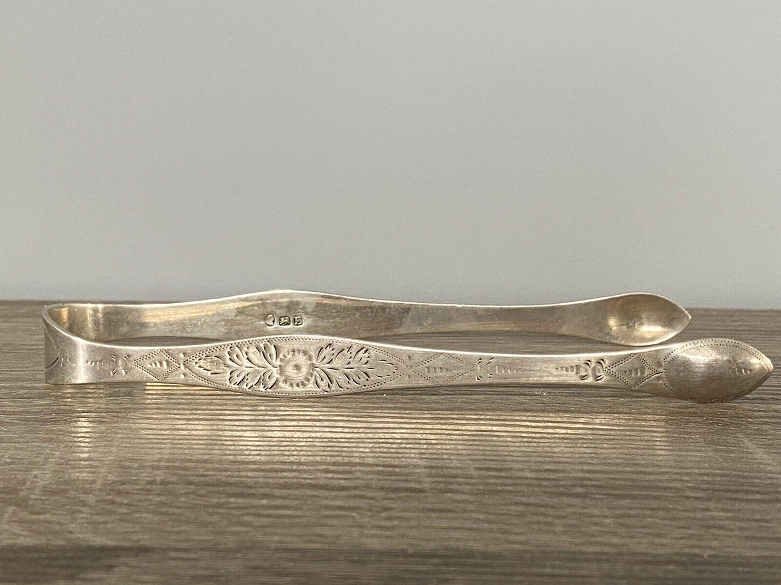 Large Silver Sugar Tongs By Peter, Ann & William Bateman, 1800