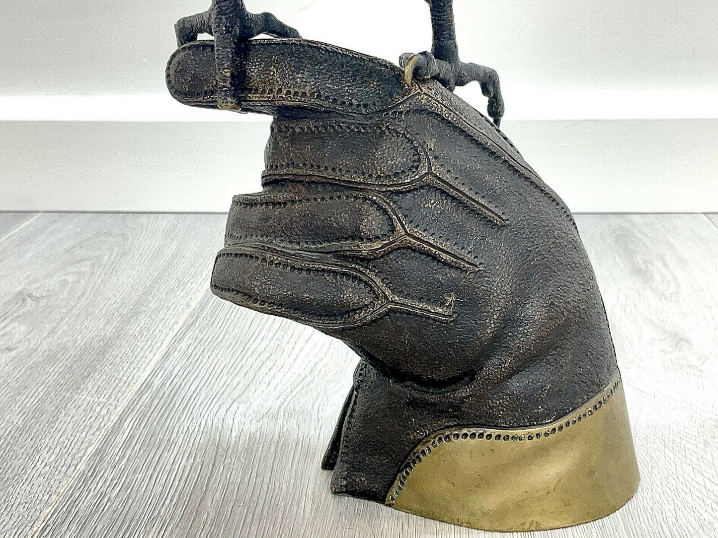 Bronze Falcon, Perched Upon a Falconers Glove - In The Manner of Gallo