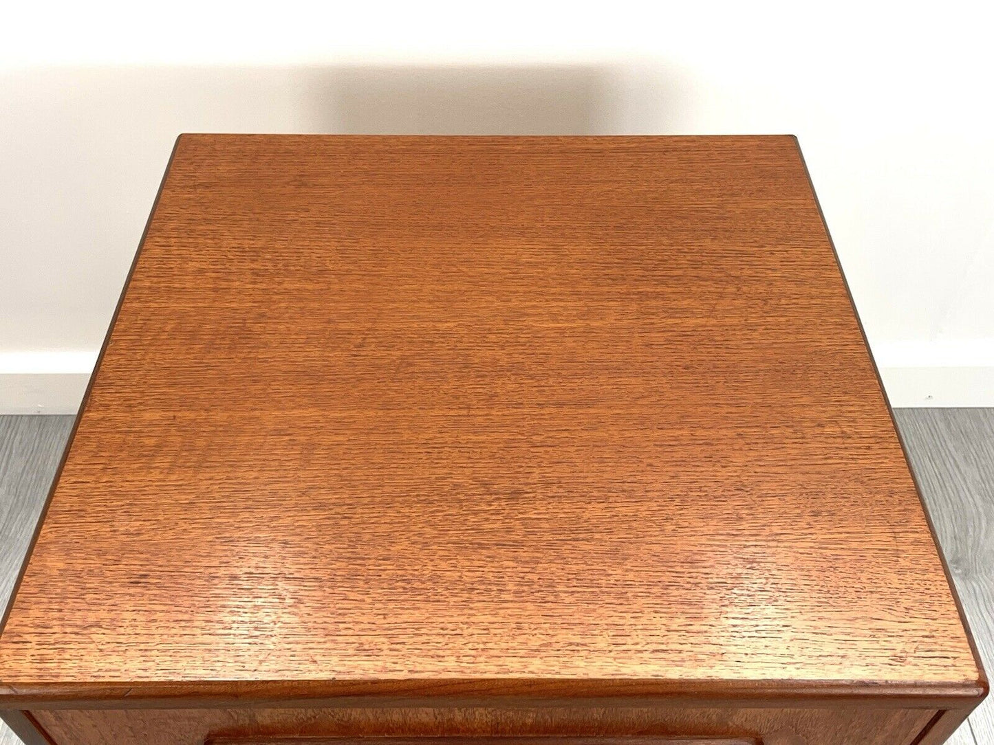 G Plan Fresco, Mid Century 3 Drawer Bedside Table / Chest Of Drawers