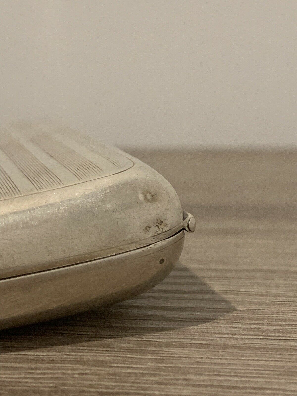 London 1929 - Sampson Mordan Hallmarked Silver Cigarette Case