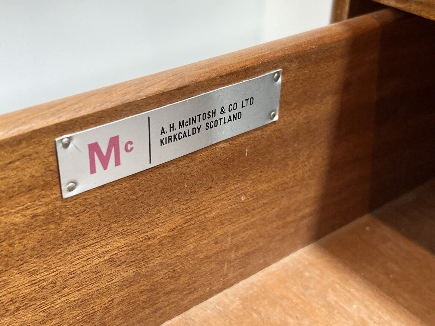 Mcintosh, Very Rare Mid Century Teak Sideboard