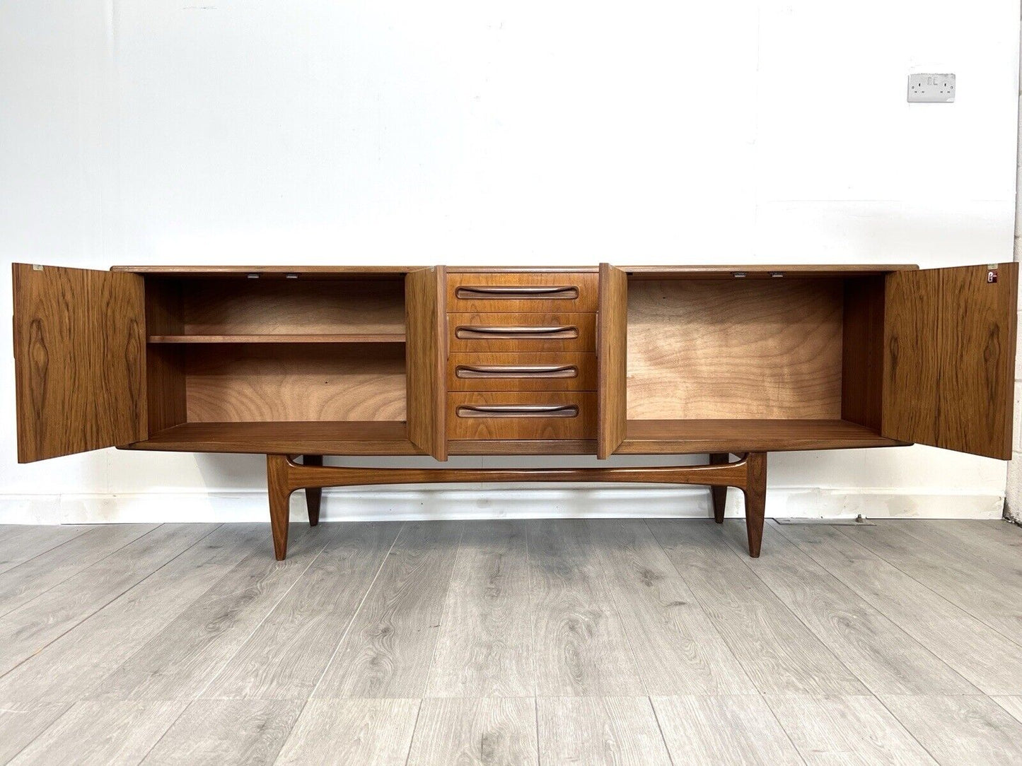 G Plan Fresco, Mid-Century, Long John Teak Sideboard