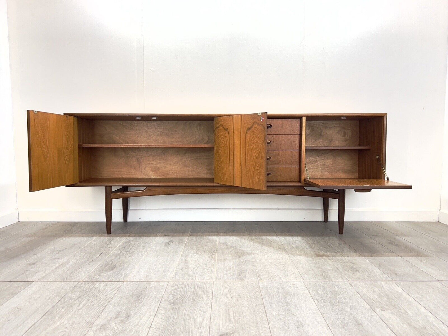 G Plan Brasilia, Mid Century Teak Sideboard / Credenza