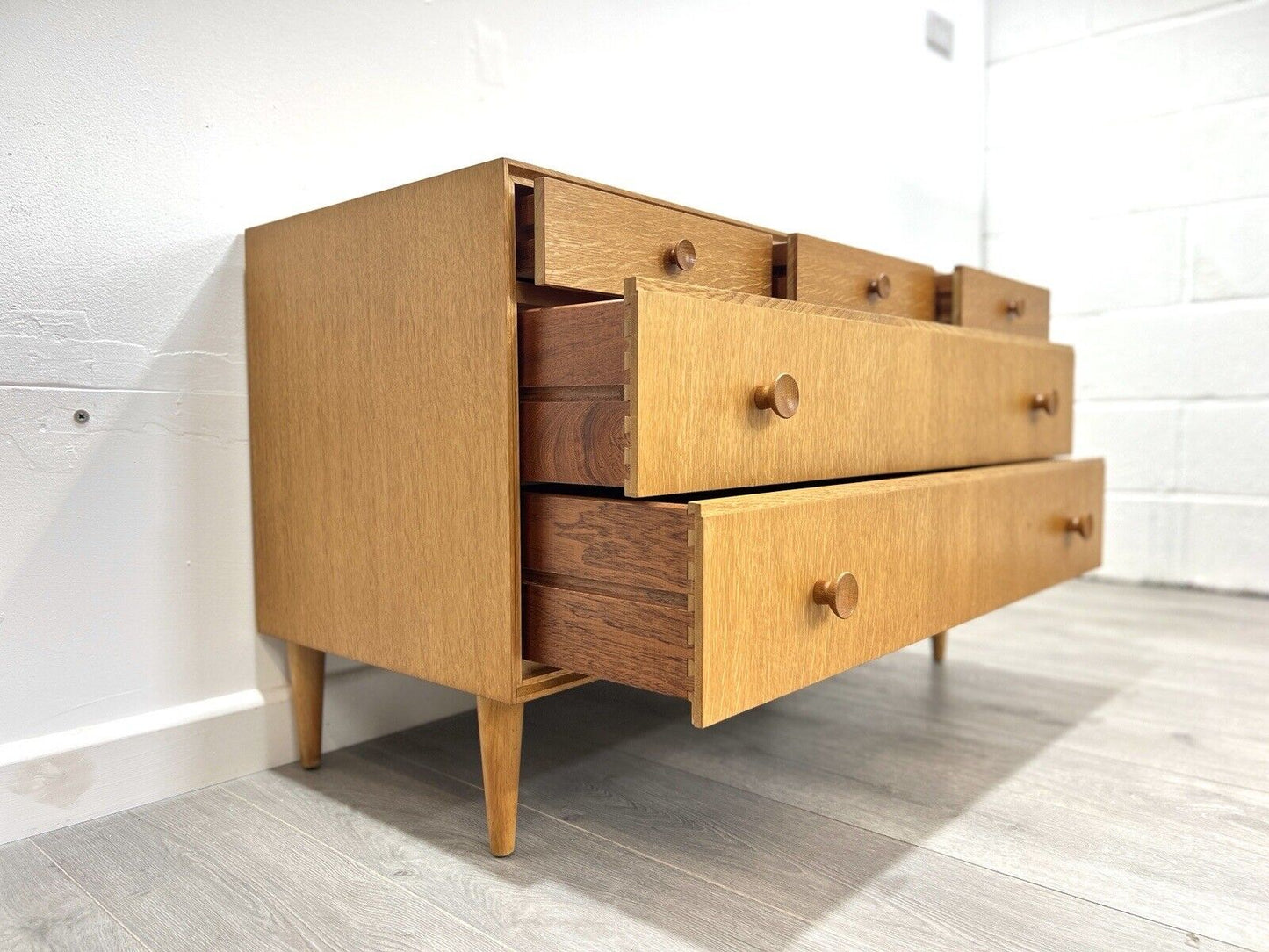 Meredew, Mid Century 5 Drawer Chest of Drawers
