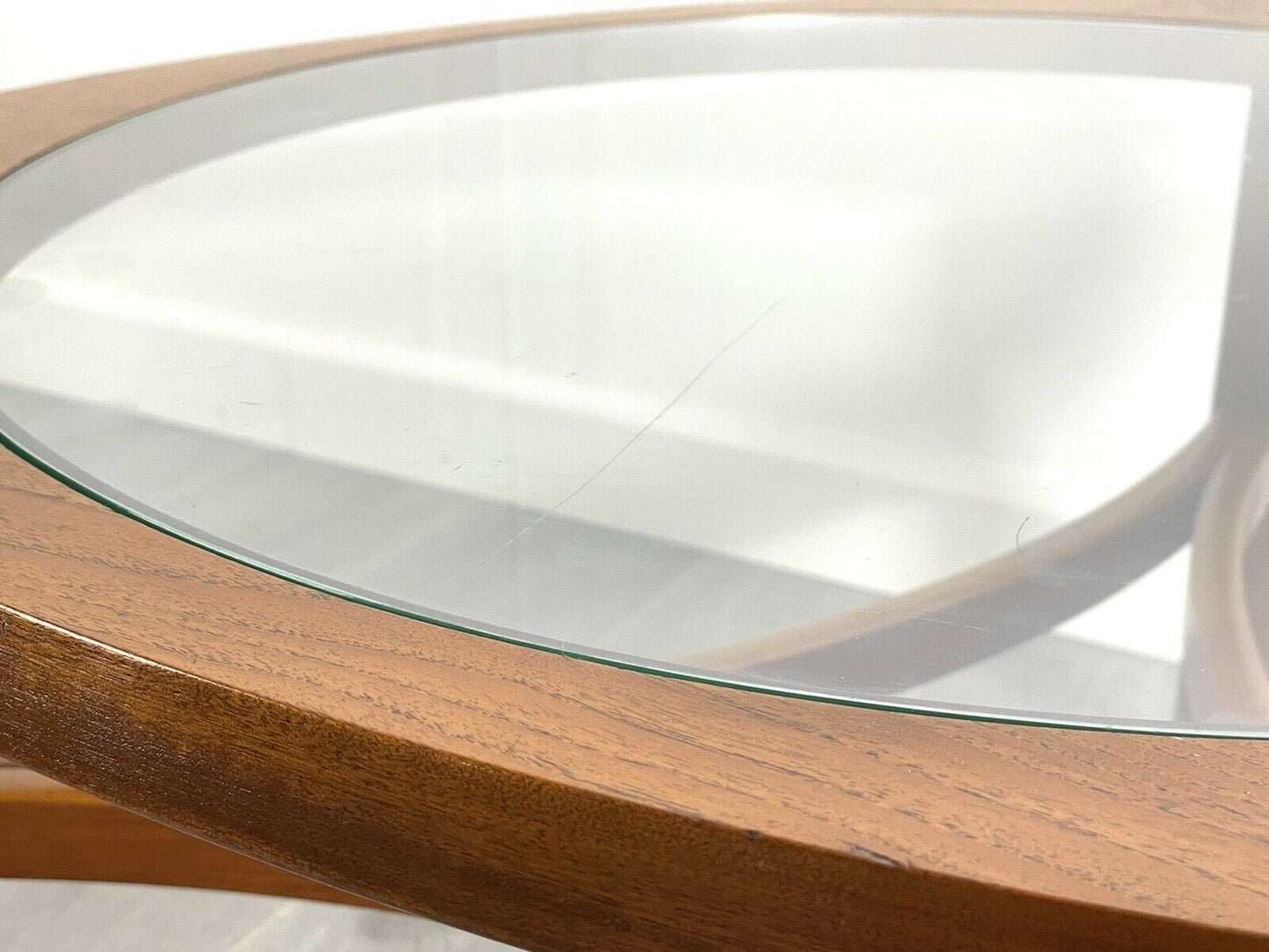 Nathan, Teak and Glass Retro Coffee Table