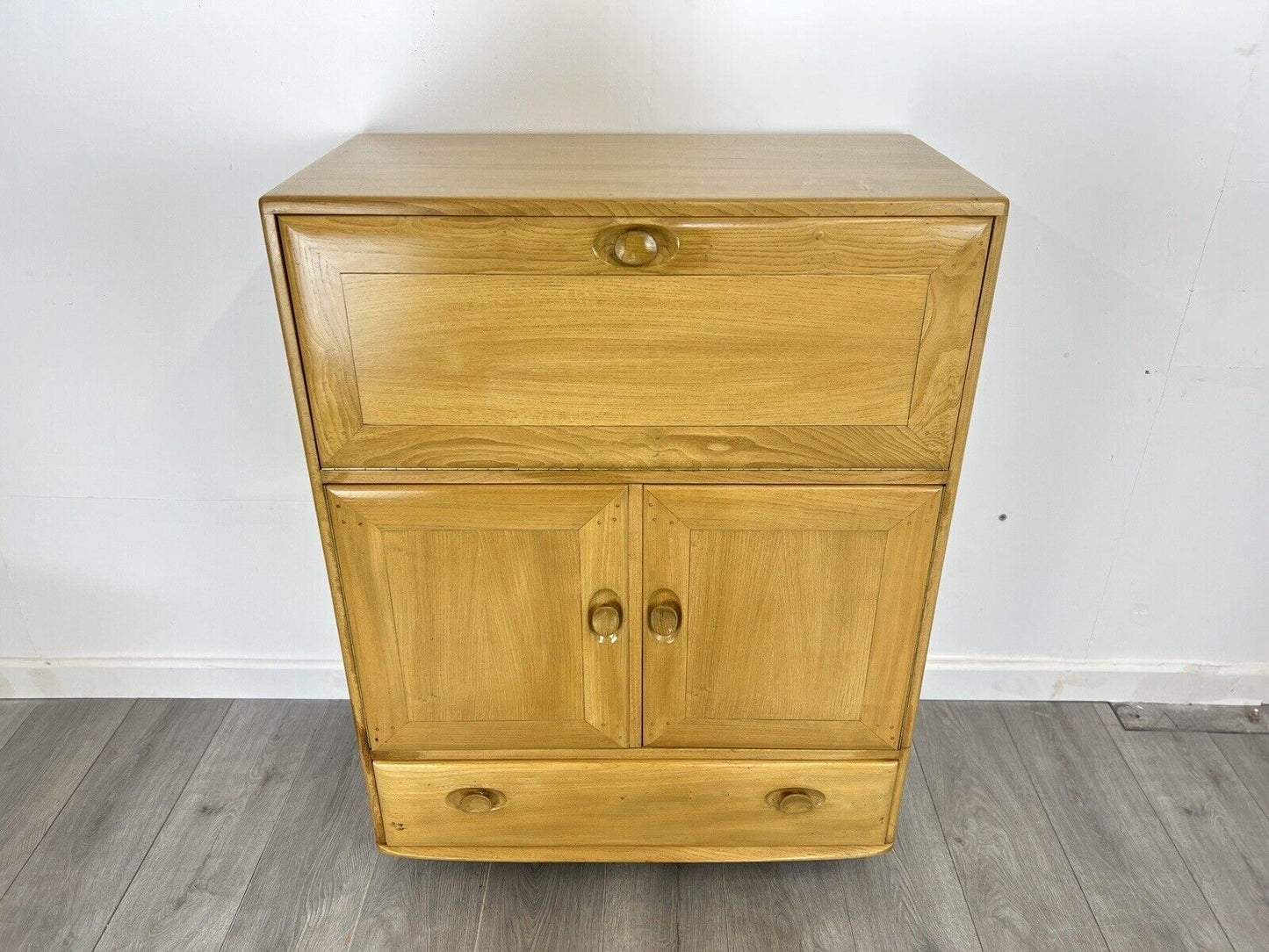 Ercol Model 469, Vintage Elm Bureau